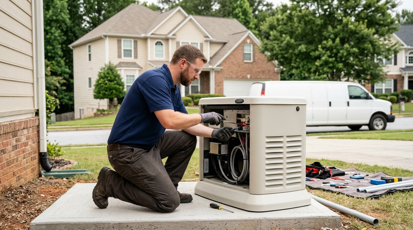 Kalahari Electrical Services - whole home generator installation