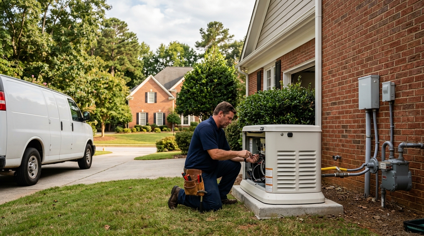 Kalahari Electrical Services - whole home generator installation